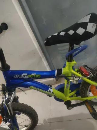 Bici niño infantil tamaño pequeño suspension mini