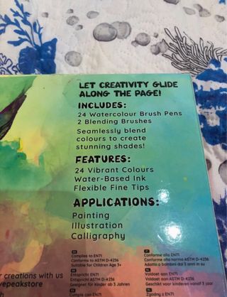 Pennarelli Acquerello CreativePeak 24 Colori