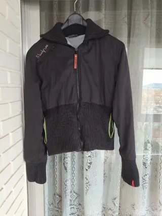 Cazadora Skunfunk Negra y Verde