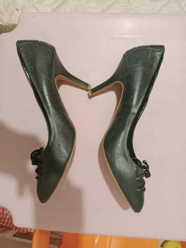Zapatos Zara Mujer Negros Tacón Bajo