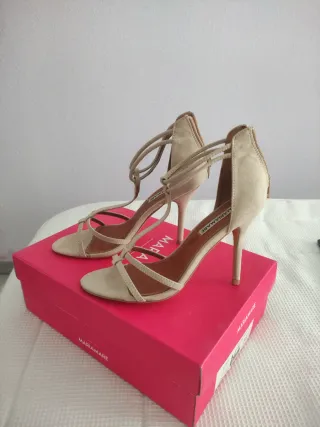 Tacones Mariamare Beige Talla 38