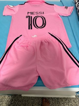 Conjunto Adidas rosa y negro