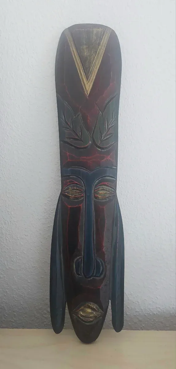 Espejo y máscara decorativos Étnicos