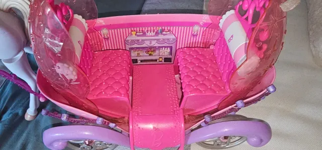 Carroza y Caballo Barbie