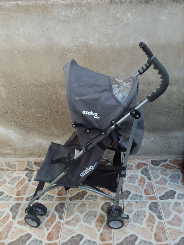 Silla de paseo Asalvo Baby gris