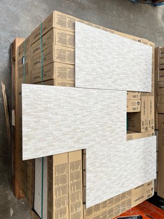 Lote de azulejo Keraben Shale Decor Beige 30x60