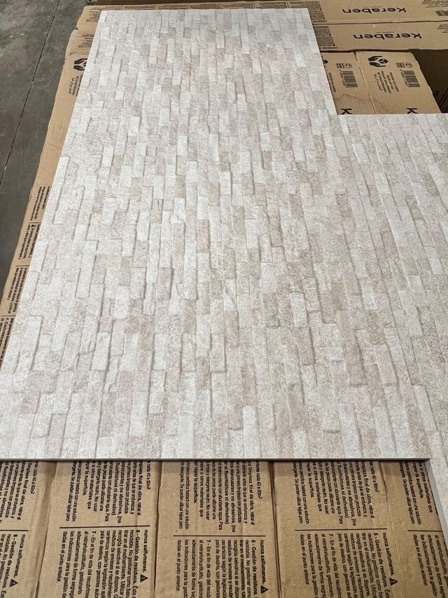 Lote de azulejo Keraben Shale Decor Beige 30x60