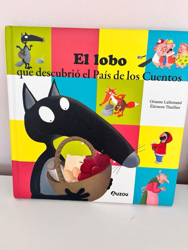 lote 5 cuentos de El lobo y osito