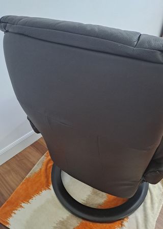 Sillón Stressless Myfair piel marrón oscuro