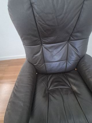 Sillón Stressless Myfair piel marrón oscuro