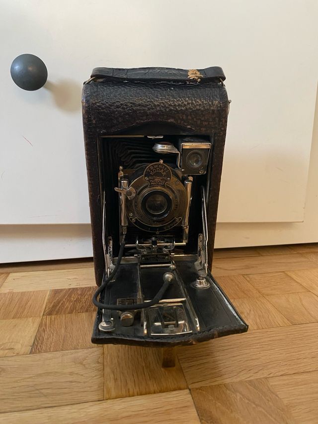 Cámara Kodak Antigua Plegable