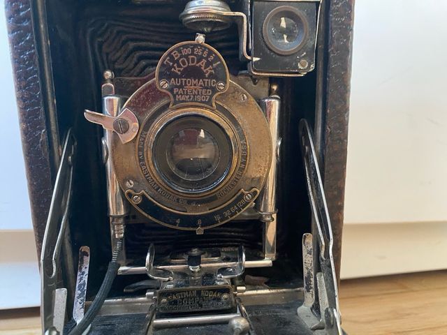 Cámara Kodak Antigua Plegable