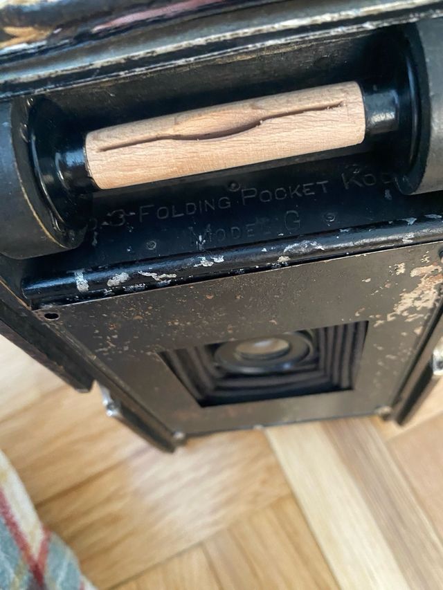 Cámara Kodak Antigua Plegable