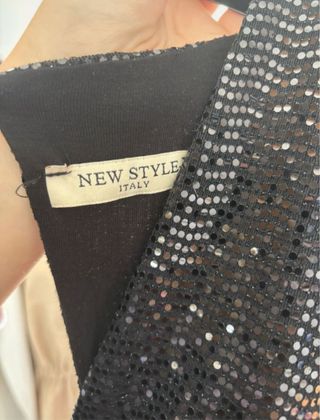 Mono corto lentejuelas fiesta