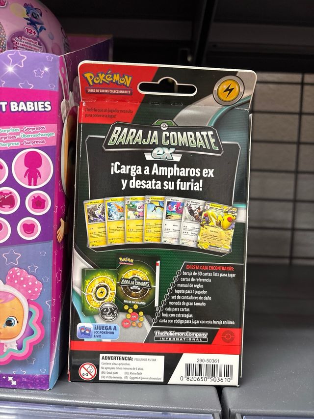 Baraja Combate Pokémon EX Ampharos