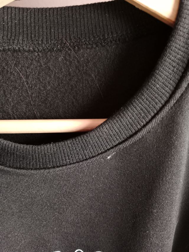 Sudadera Negra Stitch Ohana T.M