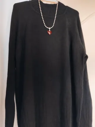 Suéter Negro Talla 44-52