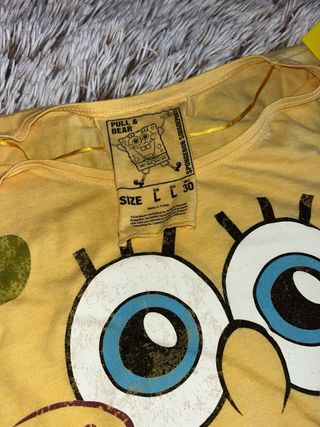 Lote Bob Esponja: Camiseta, Carpeta y Estuche