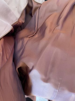 Gabardina Zara Beige Impermeable