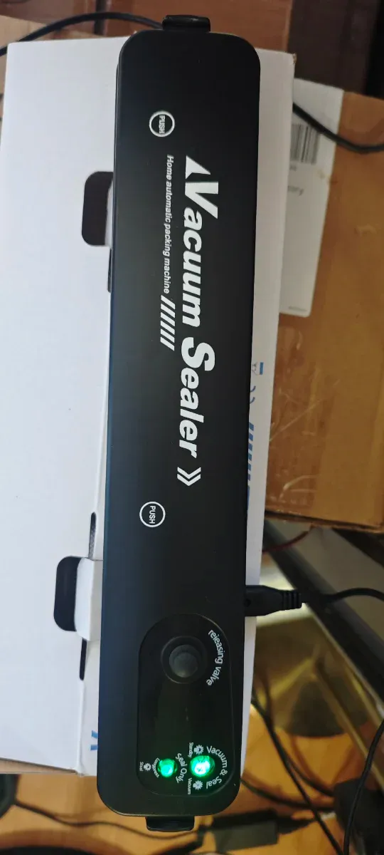 Sellador de alimentos al vacío