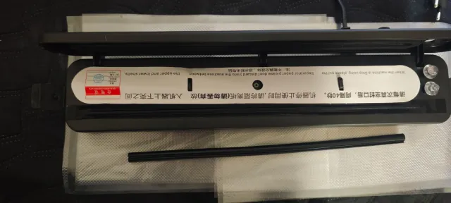 Sellador de alimentos al vacío