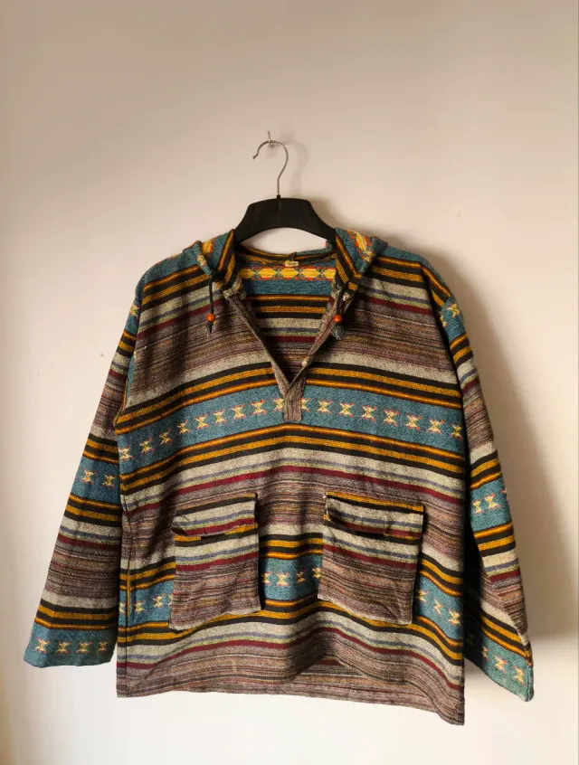 Sudadera Étnica Multicolor