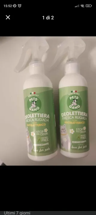 Deolettiera Fresca Rigiada Pets Gang made in italy