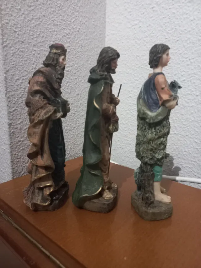 3+1 Figuras 19cm Portal ❤️ de Belén nacimiento