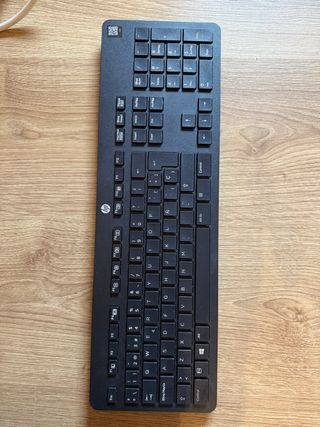 Teclado HP Negro con mouse