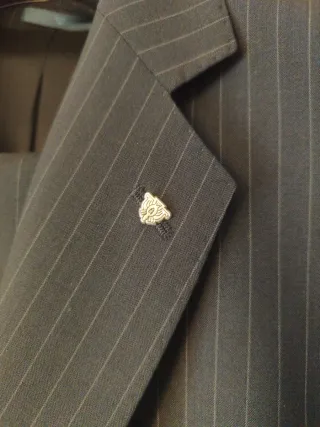 Traje de caballero Caramelo rayas