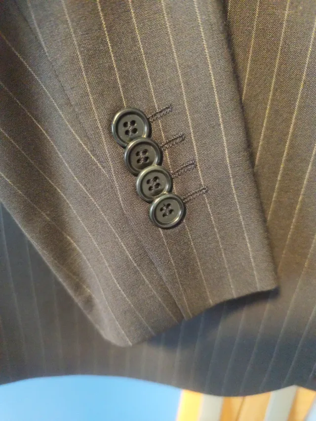 Traje de caballero Caramelo rayas