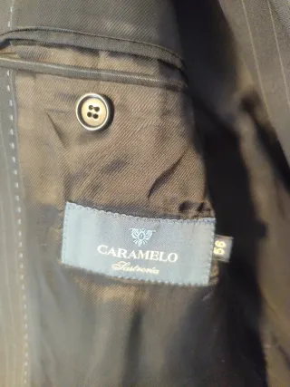 Traje de caballero Caramelo rayas