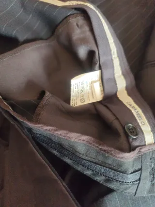 Traje de caballero Caramelo rayas