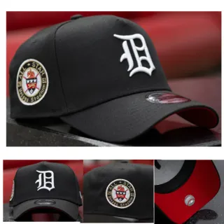 Gorra Negra con Logo Detroit Tigers