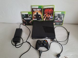 Xbox 360 slim + 4 Giochi