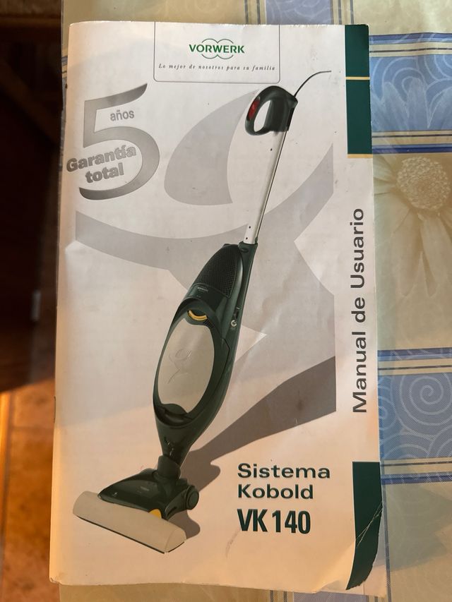 Aspiradora vertical verde