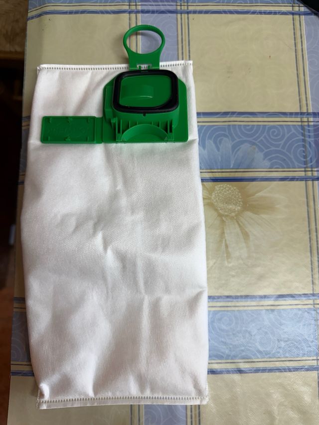 Aspiradora vertical verde