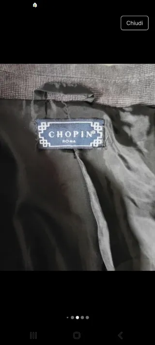 Completo donna grigio