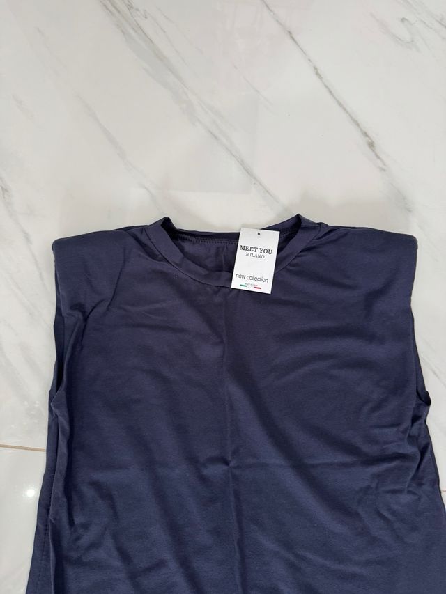 Vestido largo azul MEET YOU talla única