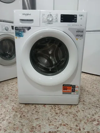 Lavadora Whirlpool 9 kg Vapor