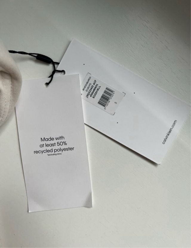 Sudadera Calvin Klein Beige - Talla S