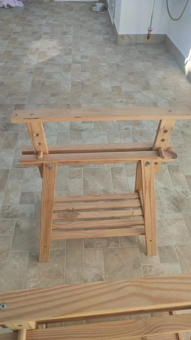 Borriquetas de madera