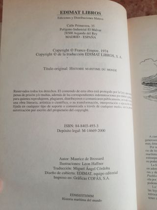 HISTORIA MARITIMA DEL MUNDO