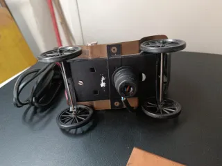 Lampada auto vintage rame Funziona