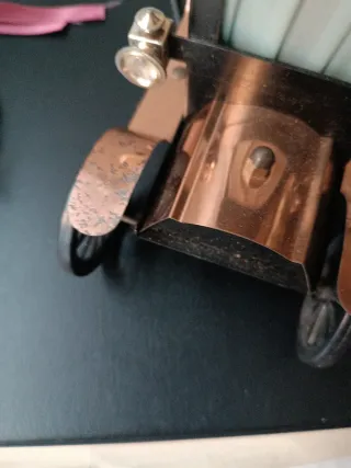 Lampada auto vintage rame Funziona