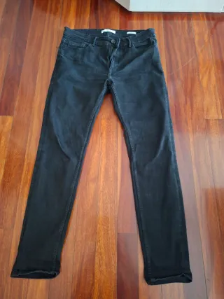 Pantalón Mango Negro