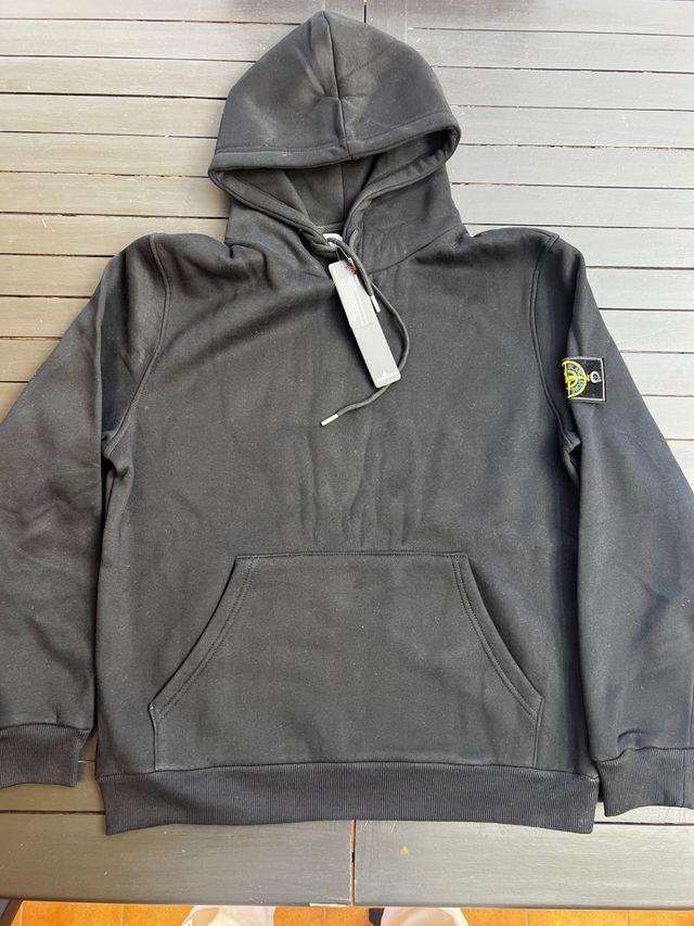 Sudadera Stone Island Negra Talla L