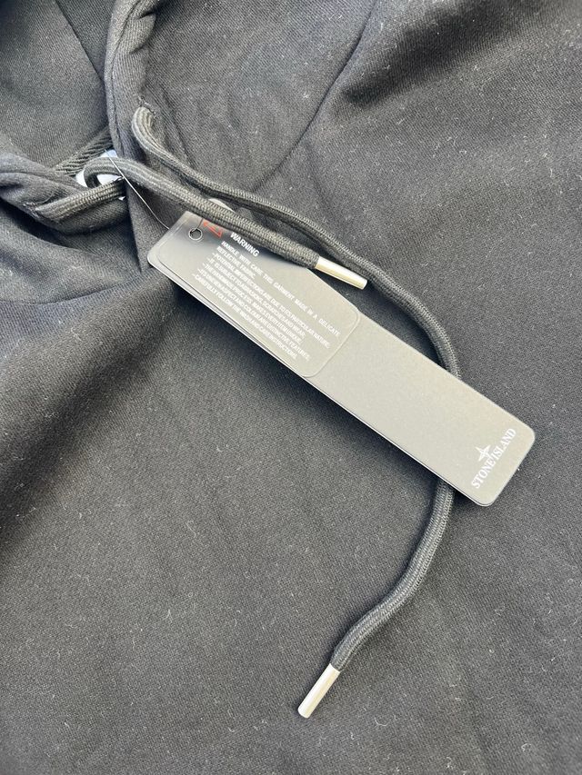 Sudadera Stone Island Negra Talla L