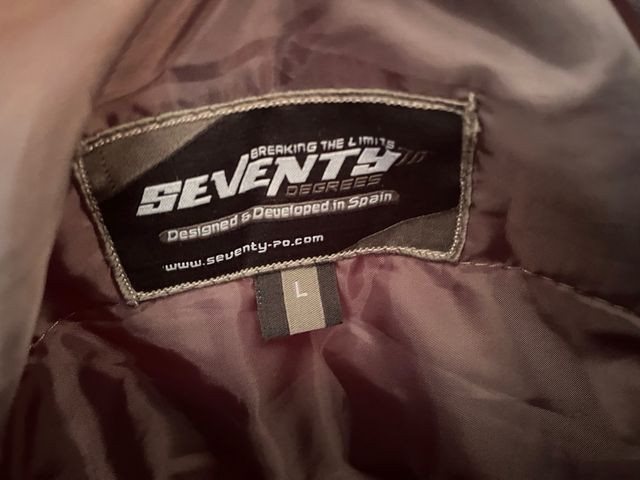 Chaqueta Moto Negra Talla L