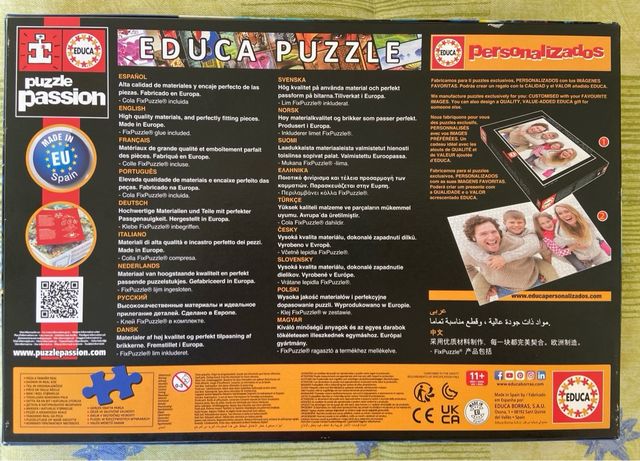 Puzzle Educa, 11 años